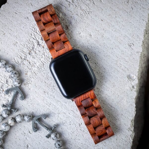Wooden Strap ( Red Moose ) - Image 5